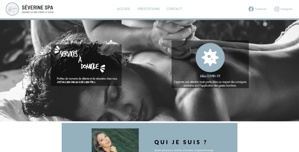 site de severine SPA